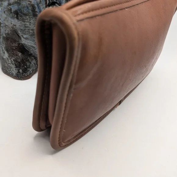 vintage Coach 2 Piece Bundle  Small Pouch And Wallet - Picture 3 of 10